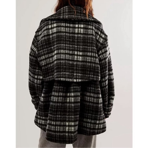 New Free People Oversized Peacoat - Picture 3 of 16